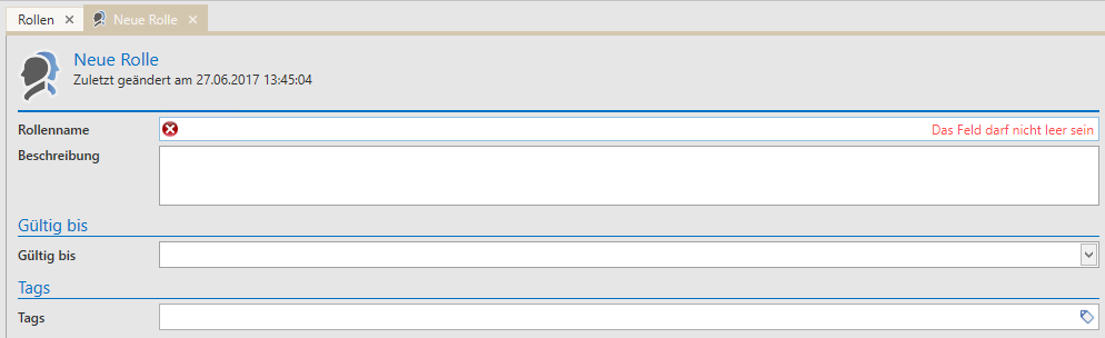 Rollen - Password Safe V8 – Manual - 8.13.2
