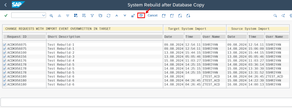 Figure AC1677-3: Report Output Details