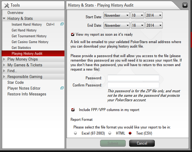 save poker copilot hand history to dropbox