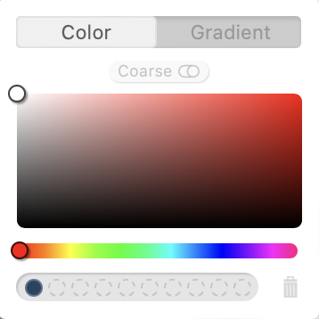 Layout inspector color picker Layout inspector color picker
