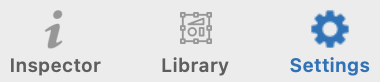 Layout Inspector: Settings Layout Inspector: Settings