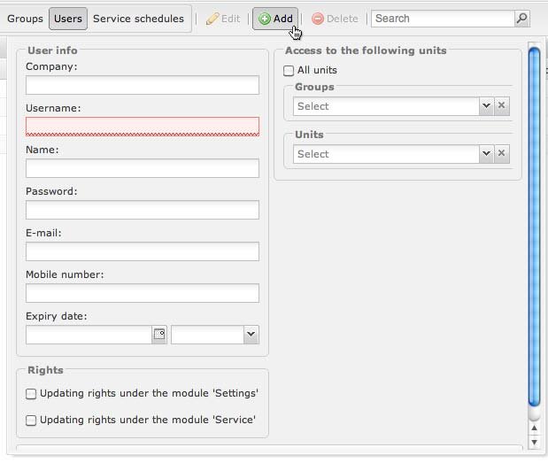 9.6 Adding, editing and deleting items - FMS - 1