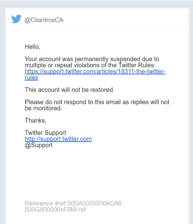 How to Gain Access to a Suspended Twitter Account Account Management