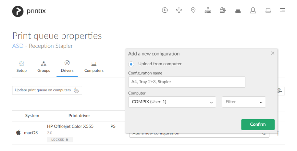 How To Work With Print Driver Configurations - Printix Administrator ...