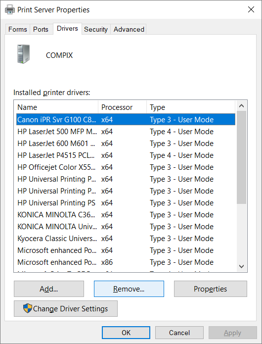 How To Remove Print Drivers Printix Administrator Manual 1