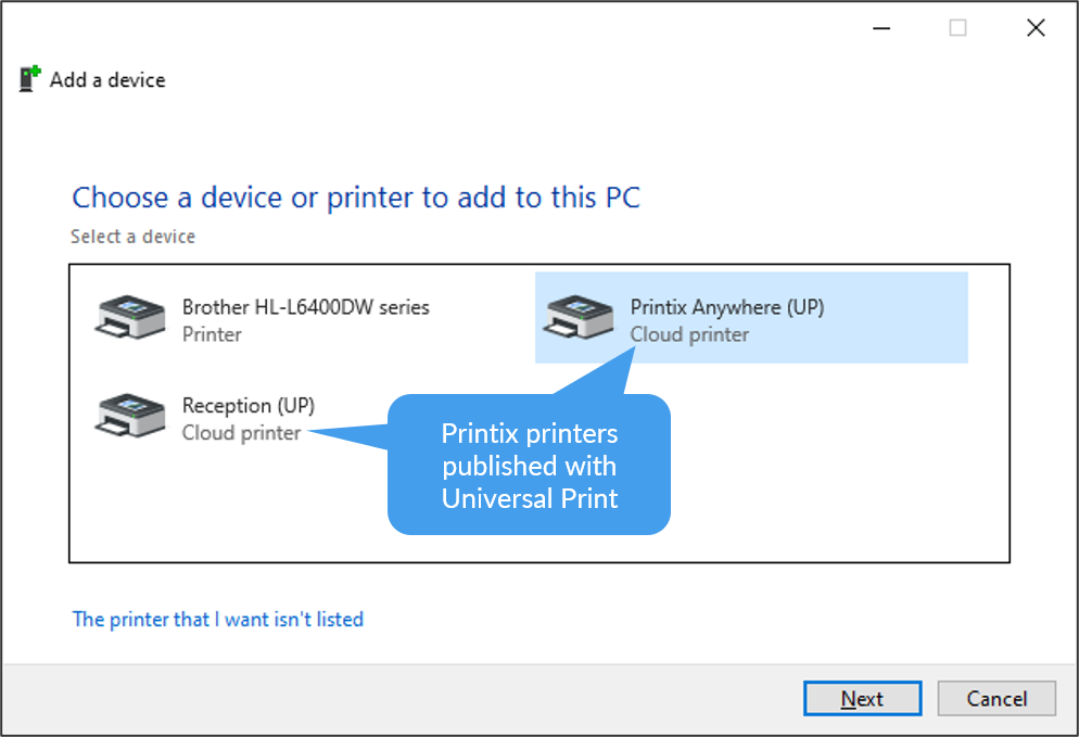 to add secure print Universal Print - Printix Administrator Manual 1