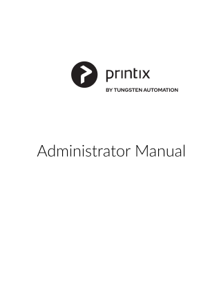 Introduction - Printix Administrator Manual - 1