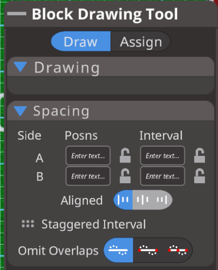 Block Tool Inspector
