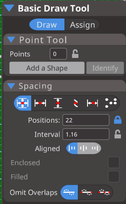 Point Tool Inspector