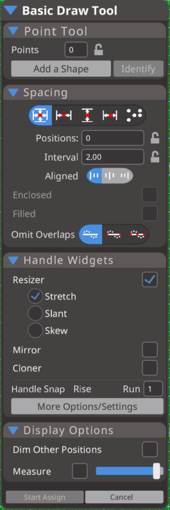 Point Tool Inspector