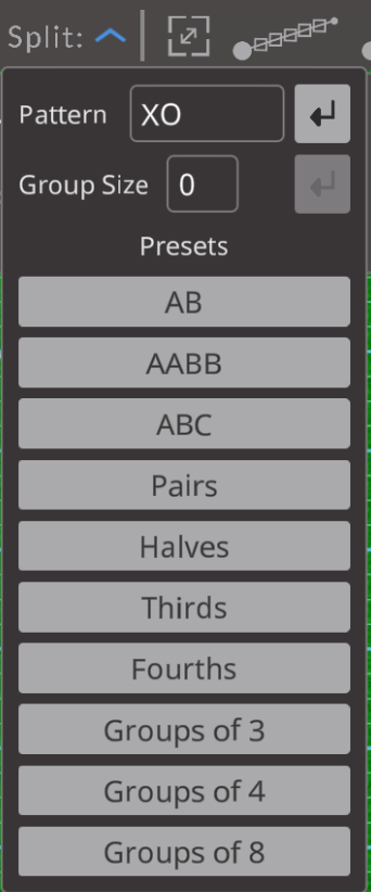 Pointer Ribbon Split