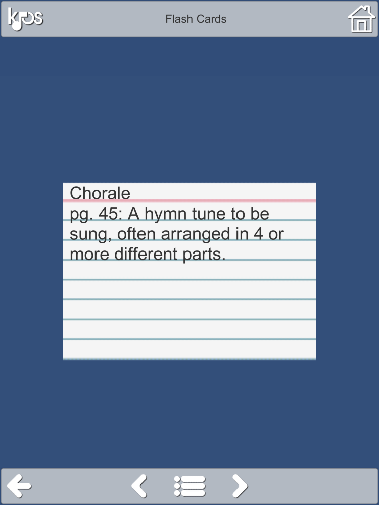Flash Cards - Interactive Practice Studio App - 1