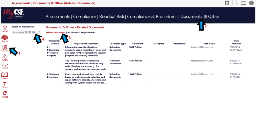 Related Documents - MyCSF 2.0 - 1