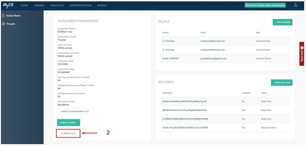 IP Whitelist