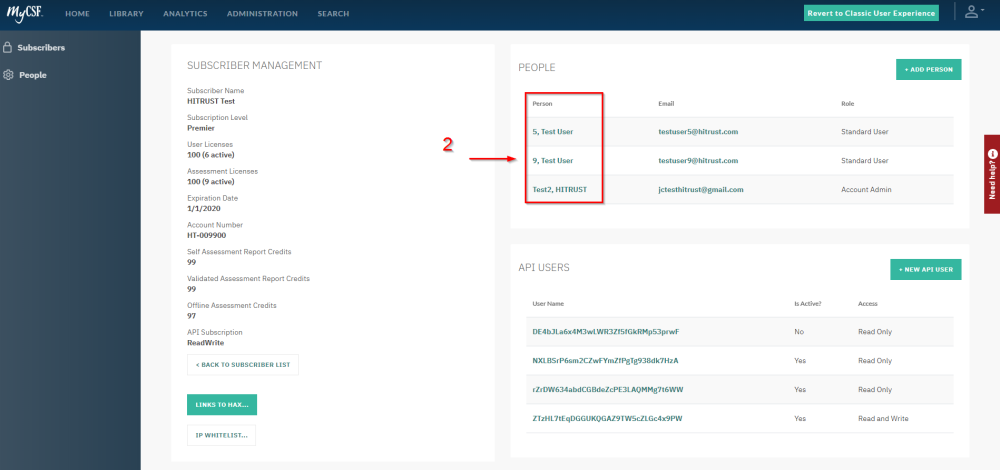 Subscriber Management