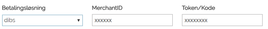 DIBS - MerchantID DIBS