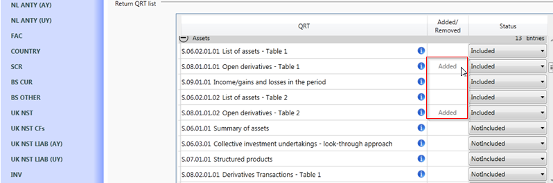 Add a QRT - User Guide - Current Version