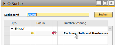 2.7 Öffnen von Belegen - B1ECM - 2.2