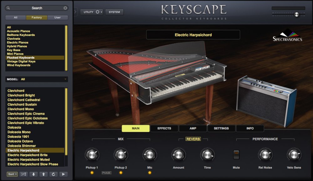 Electric Harpsichord - Keyscape - 1.3