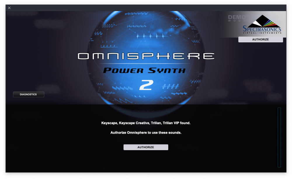 Omnisphere 2 Authorization