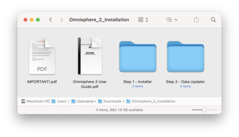 USB Drive (Mac) - Omnisphere 2 - 2.8