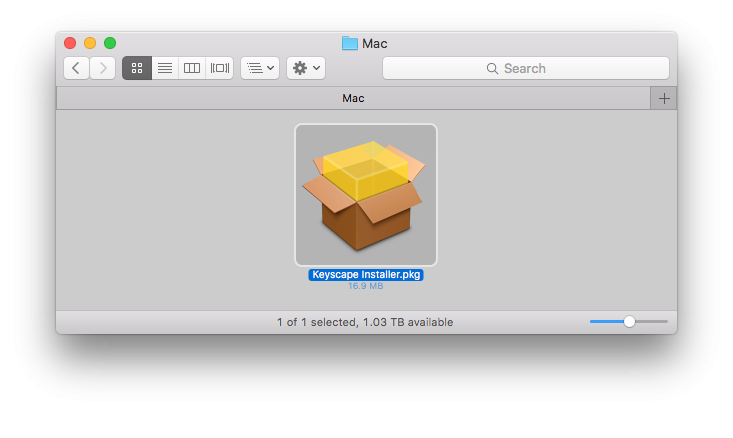 install keygen app on mac