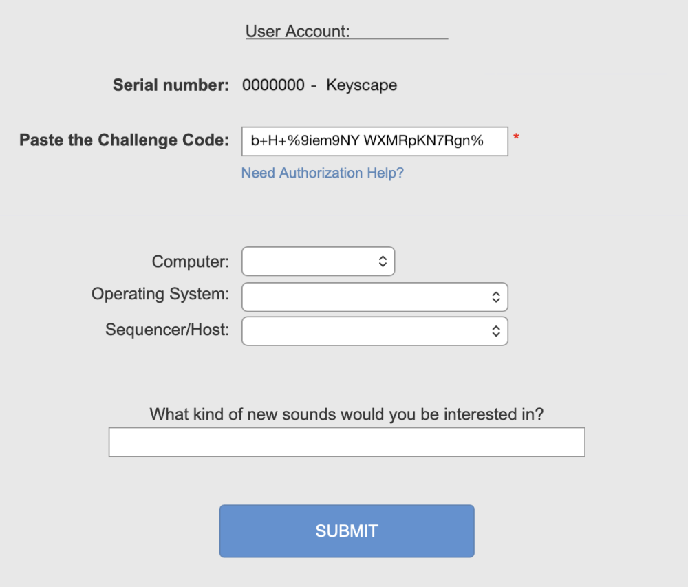 Authorization - Keyscape - 1.3