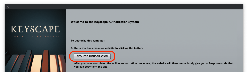 Authorization - Keyscape - 1.3
