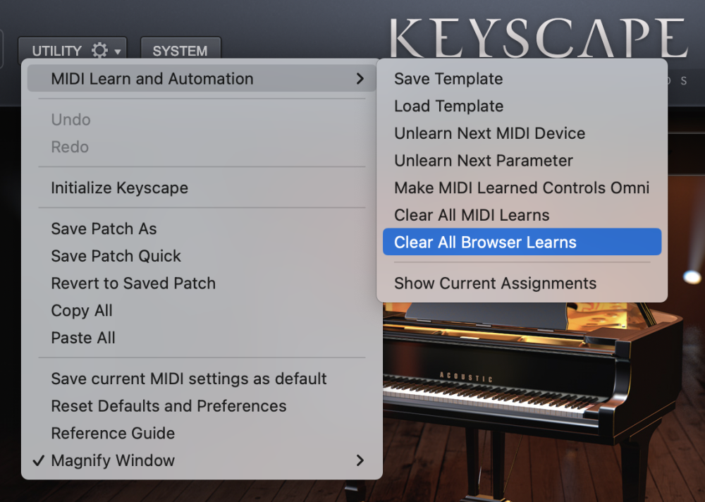 MIDI Learn Menus - Keyscape - 1.3