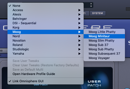 Omnisphere 2. 5 Moog One