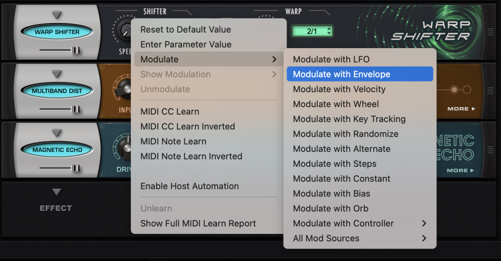 FX Modulation - Omnisphere 3 - 3.0
