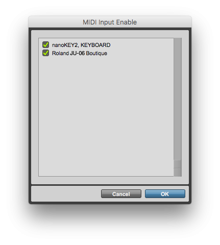 Setting up the JU-06 - Omnisphere HW - 2.8