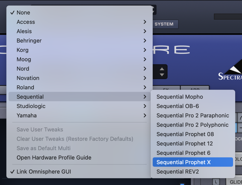Setting up the Prophet X - Omnisphere HW - 2.8