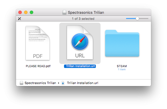 USB Drive (Mac) - Trilian - 1.4