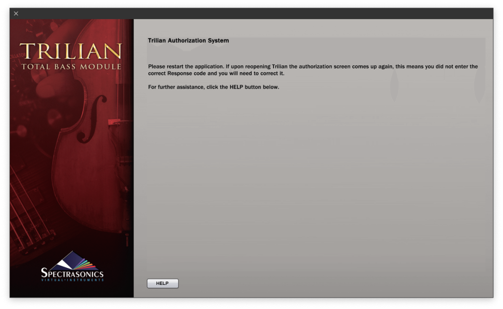 Authorization - Trilian - 1.6