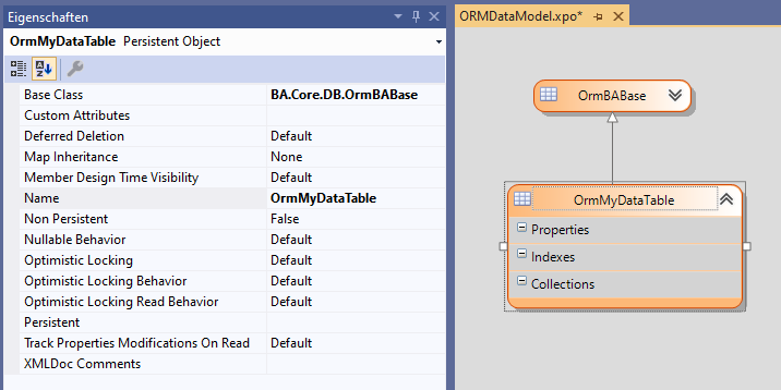 Orm Data Model Base Class