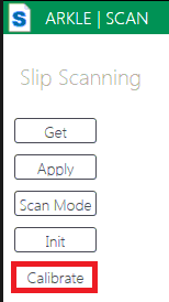 How to: Calibrate Chatsworth Scanner - Arkle epos user guide - 1.1