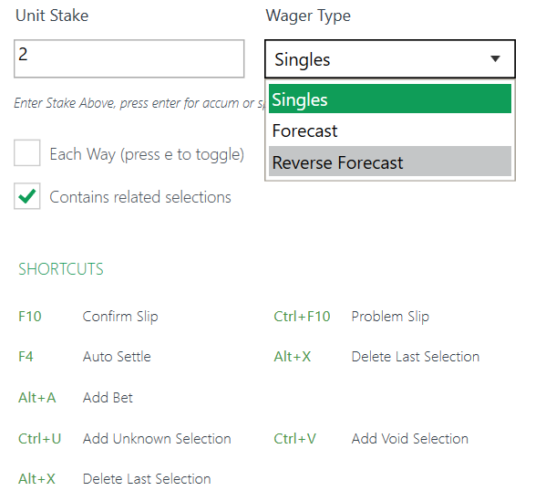 How to Edit Combination Forecast Arkle epos user guide 1