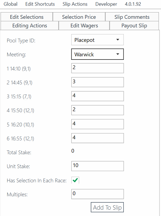How to Edit a Placepot / Quadpot Arkle epos user guide 1