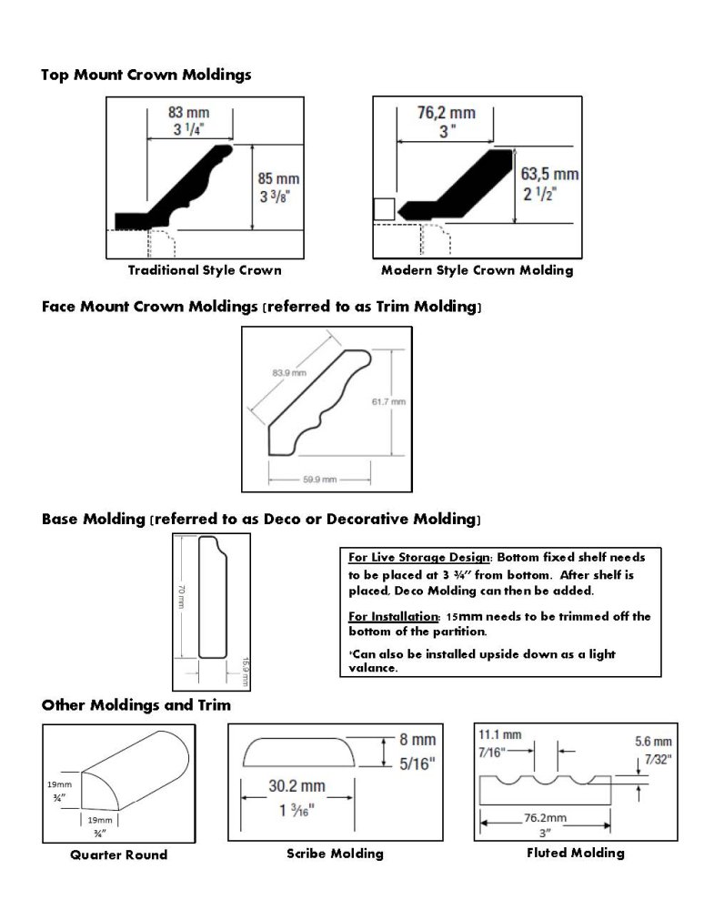 Moldings Installation Manual 1