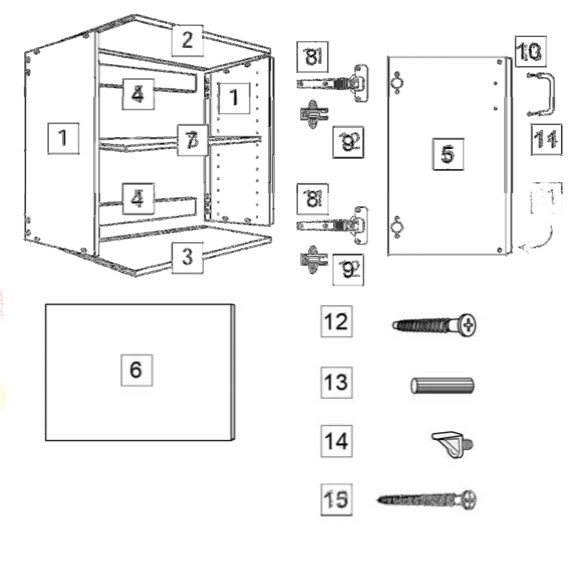 nx garage cabinet assembly - installation manual - 1