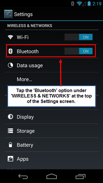 Bluetooth power setting что это