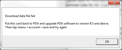 Upgrade to 9.5 Error