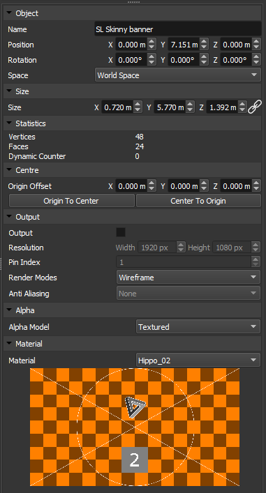 Model Properties - SHAPE - 4.8.0