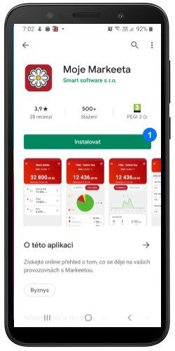 Instalace aplikace z Google Play - krok 3