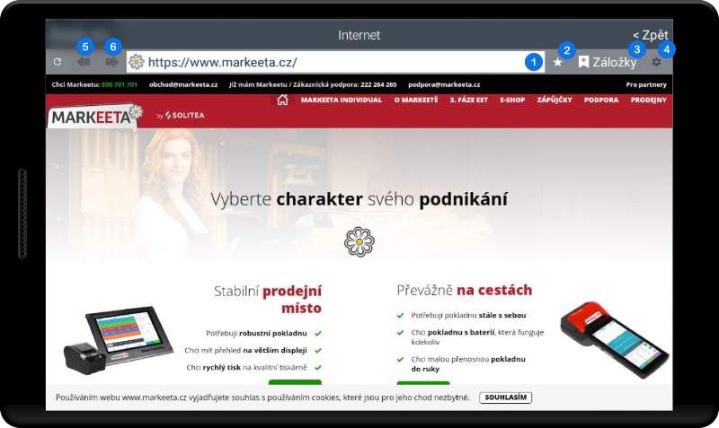Internetový prohlížeč