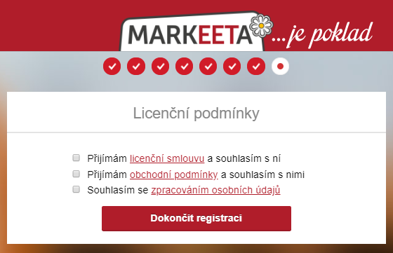 Průvodce registrací - krok 5 (B)