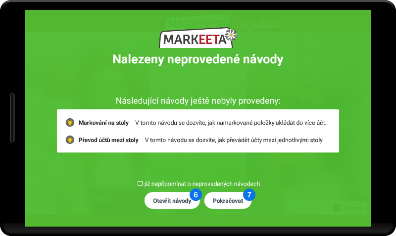 Nalezeny neprovedené návody