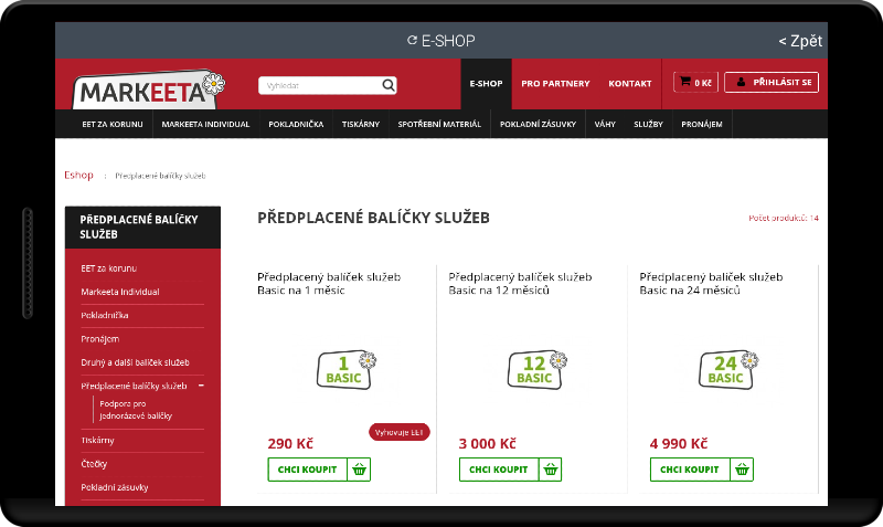 Zakoupení aktivačního kódu