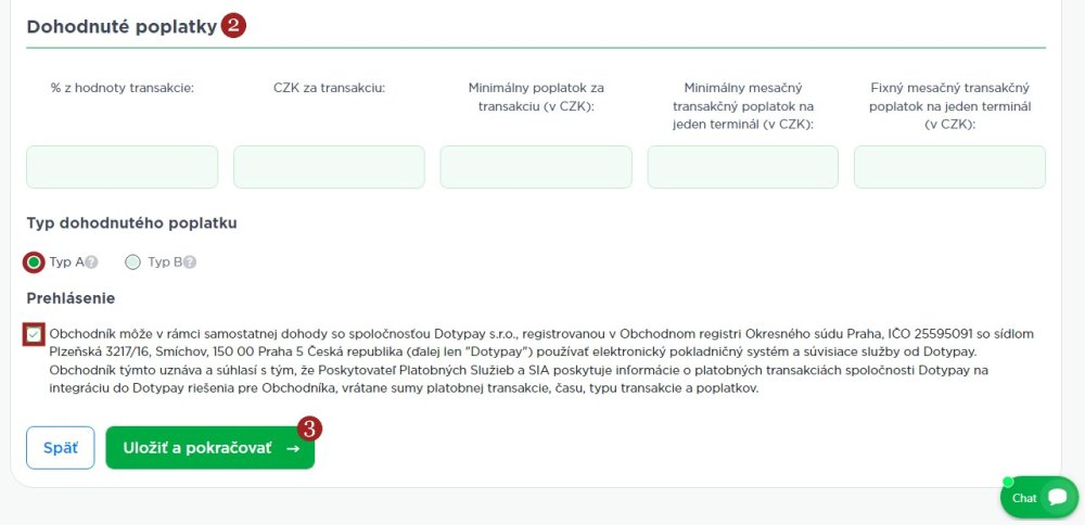 Žiadosť - Poplatky